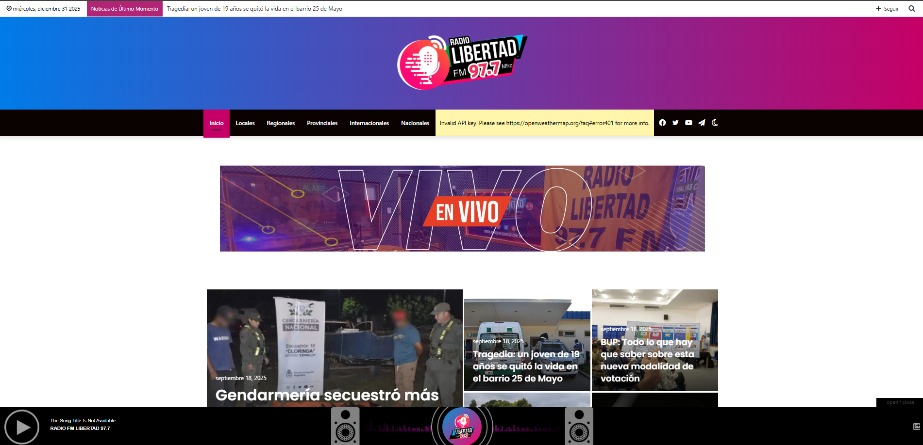 Portal Noticias + Radio